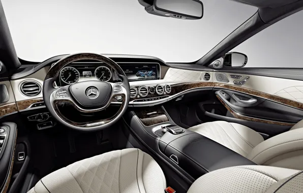 Picture Mercedes-Benz, interior, Maybach, salon, Mercedes, Maybach, S-Class, X222