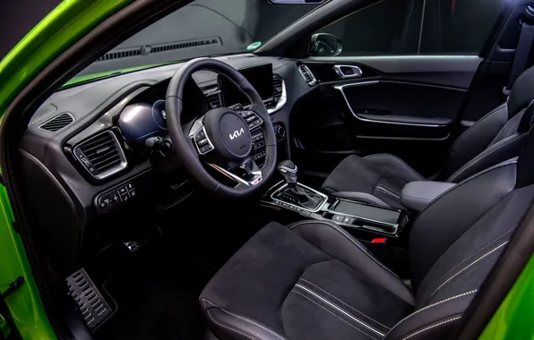 Kia, the interior of the car, GT Line, Xceed