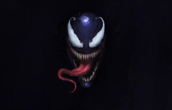 Minimalism, Language, Teeth, Art, Comics, MARVEL, Concept Art, Venom