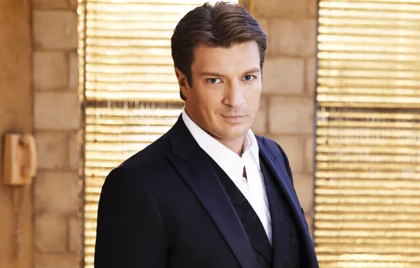 Nathan Fillion, photoshoot, Castle, Castle, Nathan Fillion