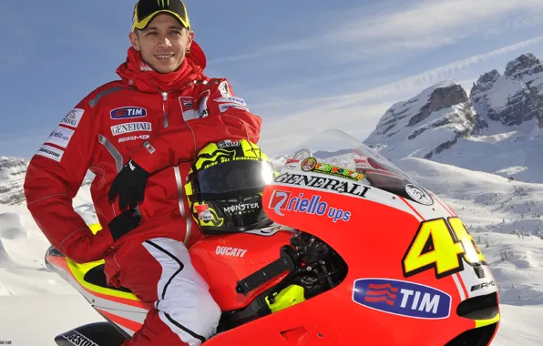 The sky, snow, mountains, sport, Dr., helmet, Motorsport, snowmobile