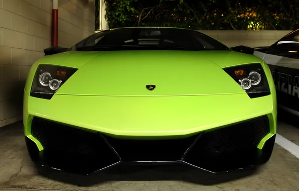 Picture auto, Lamborghini, green, supercar, color, Lamborghini, Lamborghini LP670-4 SV