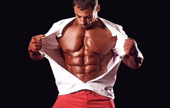 Men, muscle, muscles, kachek