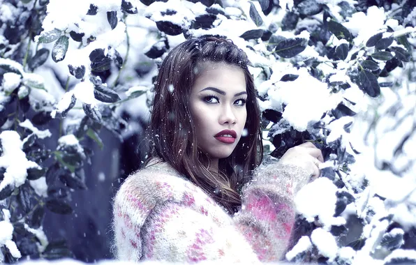 Look, girl, portrait