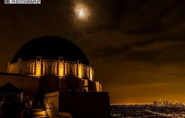 Picture night, night, Observatory, Griffith Observatory