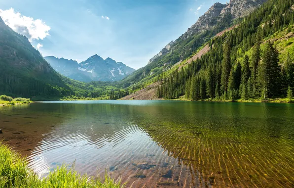 Wallpaper, landscape, bells, colorado, maroon