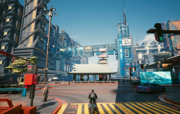 Game, Landscape, City, Cyberpunk 2077, Cyberpunk