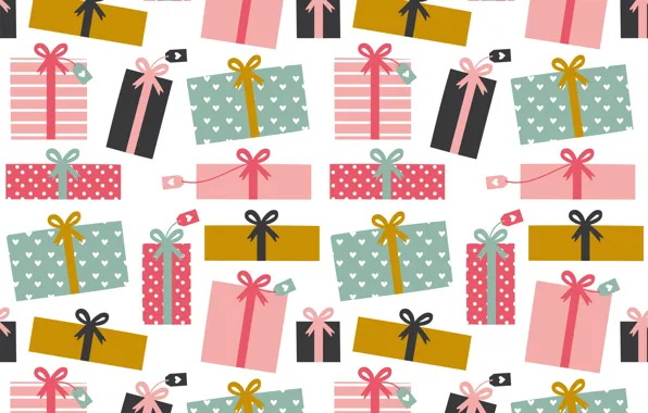 Picture background, box, gift