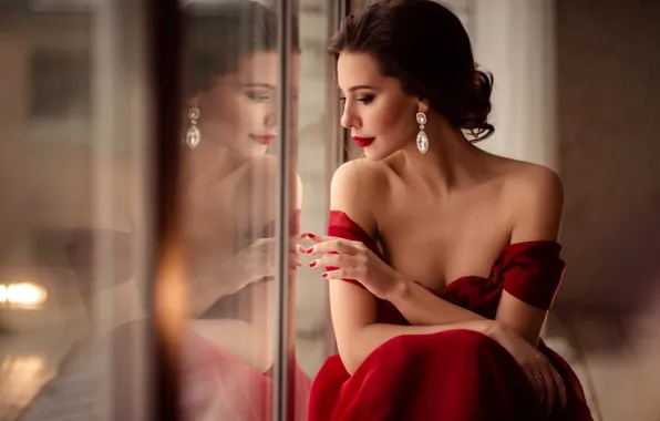 Look, decoration, style, hair, hands, makeup, hairstyle, brown hair