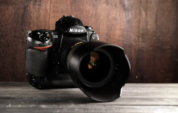 Background, camera, Nikon