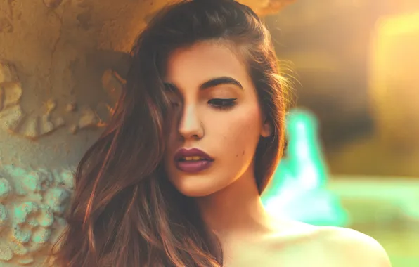 Face, hair, lipstick, lips, beauty, Paula Riba