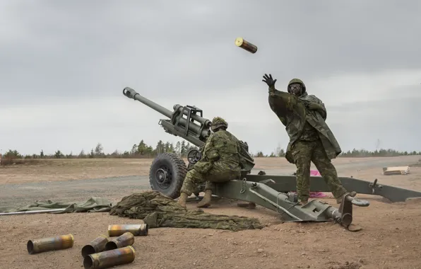 Army, soldiers, gun