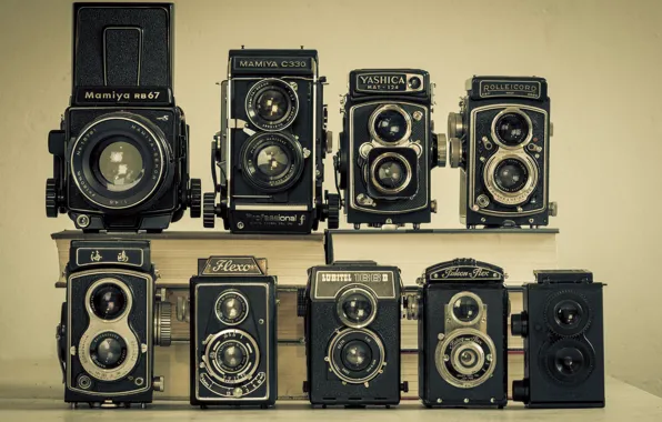 Retro, model, the camera, classic, collection