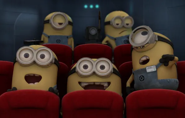 Picture emotions, movie, despicable me, minions
