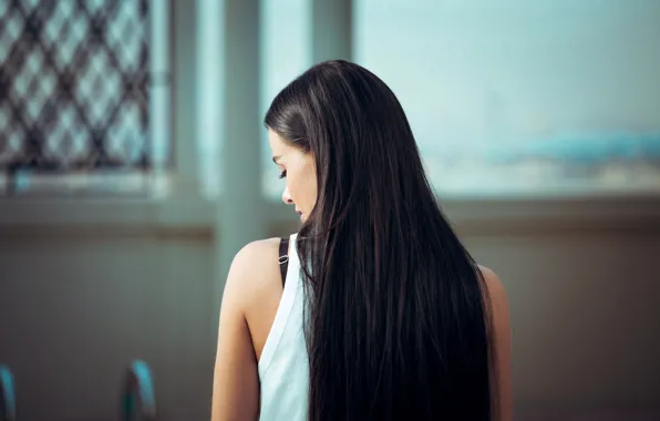 Brunette, singer, long hair, Elena Temnikova