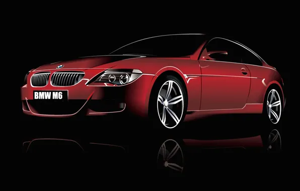 Picture coupe, vector, BMW