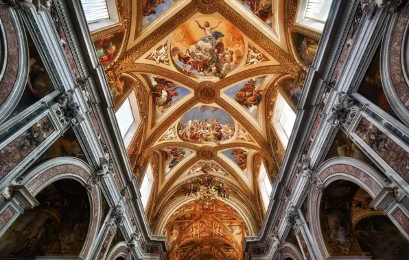 Italy, the monastery, Naples, Certosa di San Martino
