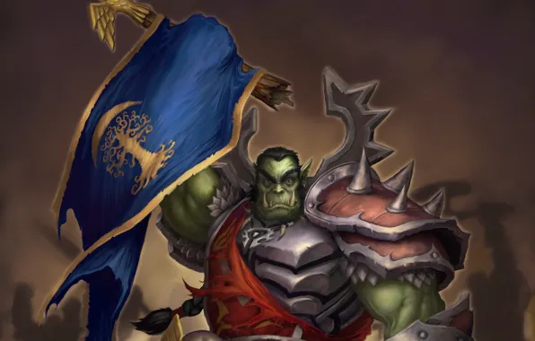 Victory, warrior, Orc, wow, world of warcraft, warrior, ork, Horde