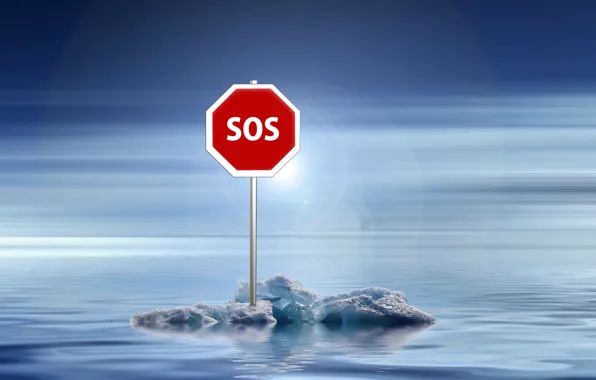 Glacier, melting, warming, change, climate