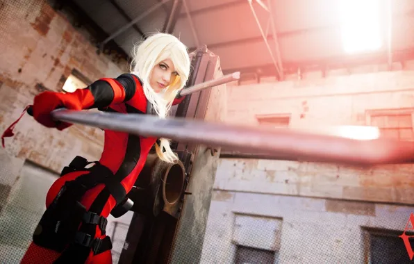 Girl, girl, Deadpool, Marvel, Deadpool, Marvel, Wanda Wilson, Lady Deadpool