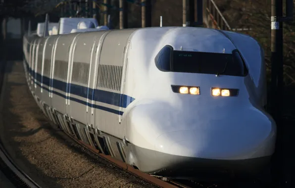 Picture train, cars, style