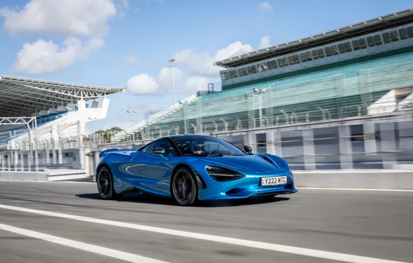 Picture McLaren, supercar, track, Coupe, sports coupe, 2023, McLaren 750S, 750S