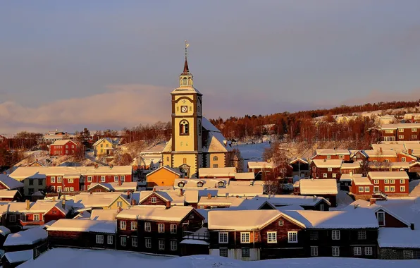 Picture winter, Norway, Norway, Roros