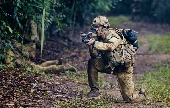 Weapons, soldiers, Australian Army