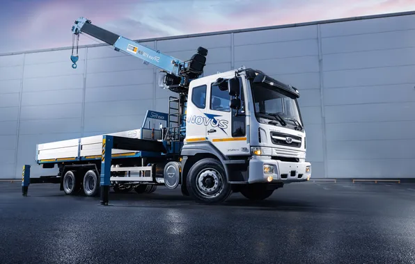 Truck, manipulator, Tata