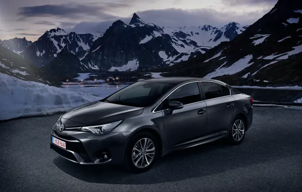 Toyota, sedan, avensis, 2015