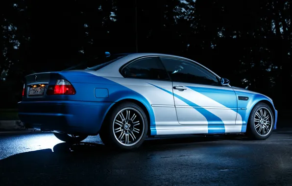 Picture machine, auto, tuning, BMW, Car, most wanted, E46