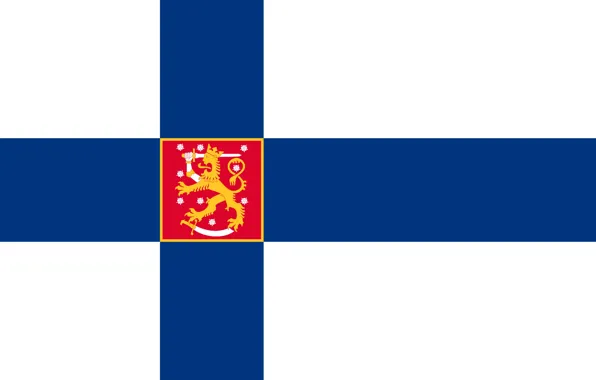 Picture flag, coat of arms, fon, flag, Finland, finland, coat of arms