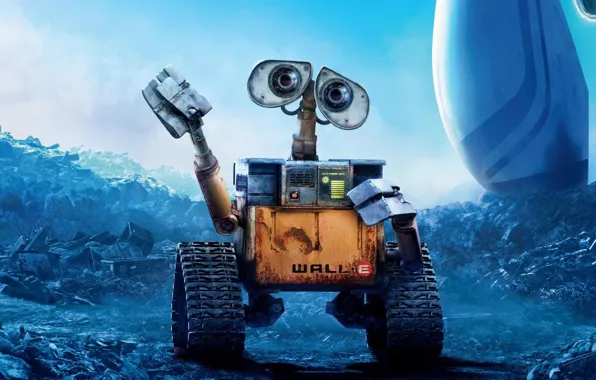 Picture wall-e, pixar, animation