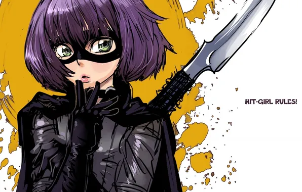 Picture Kick-Ass, Chloe, Hit-Girl, Hit girl, Moretz