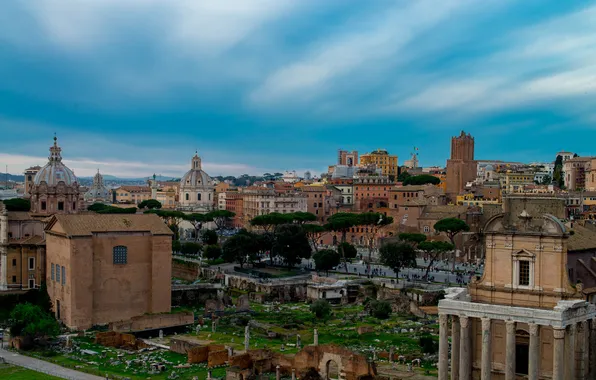 Home, Rome, Italy, the ruins, ruins, forum