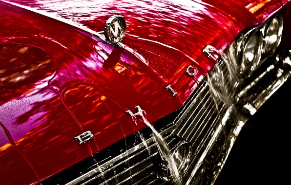 Picture retro, the hood, Buick, classic, 1965, Buick, Skylark