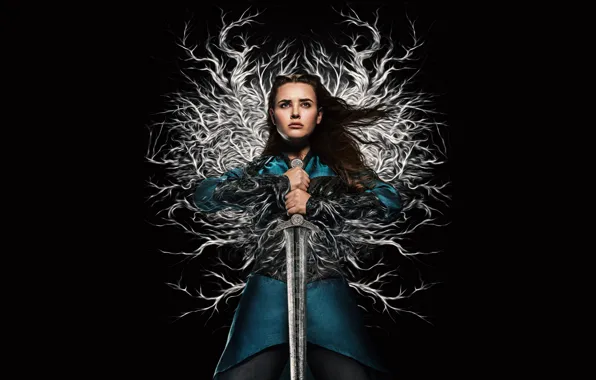 Picture girl, sword, the series 2020, Cursed