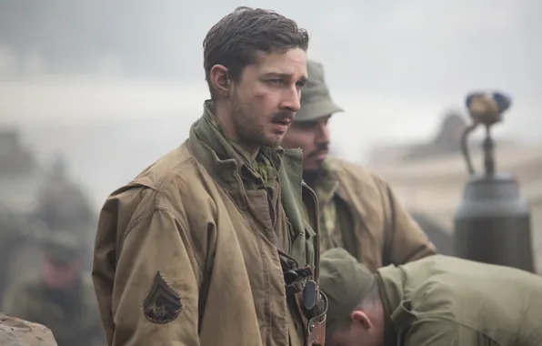 Picture actor, Shia LaBeouf, Fury, the role