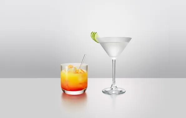 Picture glass, background, glass, Table, cocktails