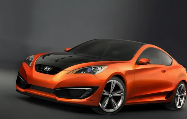 Concept, Hyundai, Coupe, Genesis
