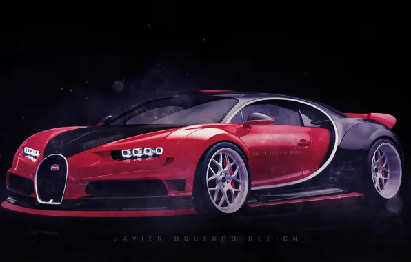Auto, Machine, Bugatti, Supercar, Bugatti Chiron, Transport & Vehicles, Javier Oquendo, by Javier Oquendo