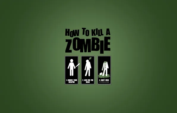 How to kill zombie, how to kill a zombie