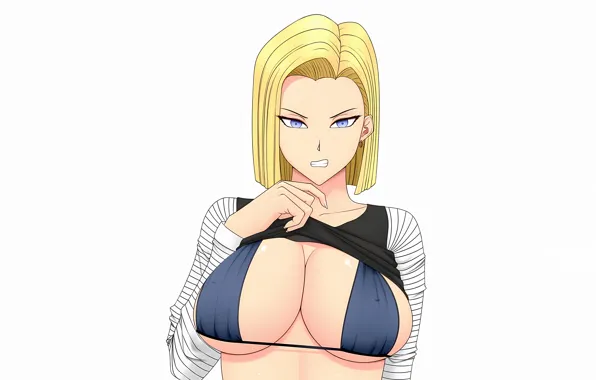 Girl, sexy, lingerie, bra, cleavage, boobs, anime, beautiful