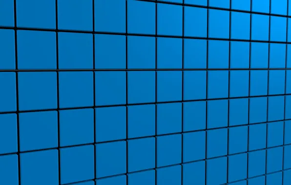 Blue, cubes, texture