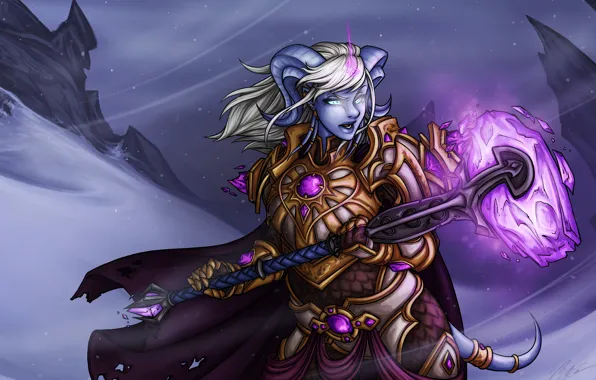 Picture World of Warcraft, Warcraft, Wow, Draenei, Yrel, Exarch Yrel