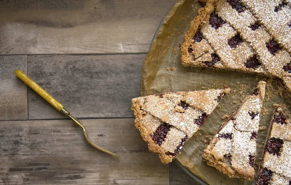 Pie, cakes, jam