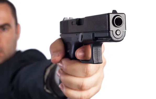 Gun, Glock, hand