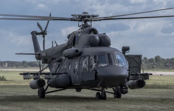 Helicopter, Russian, multipurpose, Mi-8, Soviet, Thigh