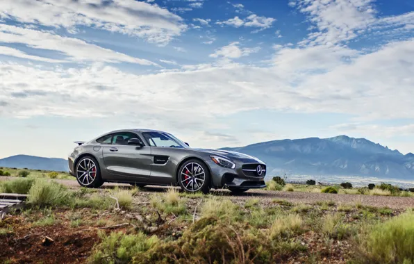Picture car, mountains, lunchbox photoworks, mercedes gt