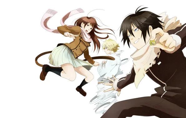 God, Noragami, Yato, Yukine, Chieri